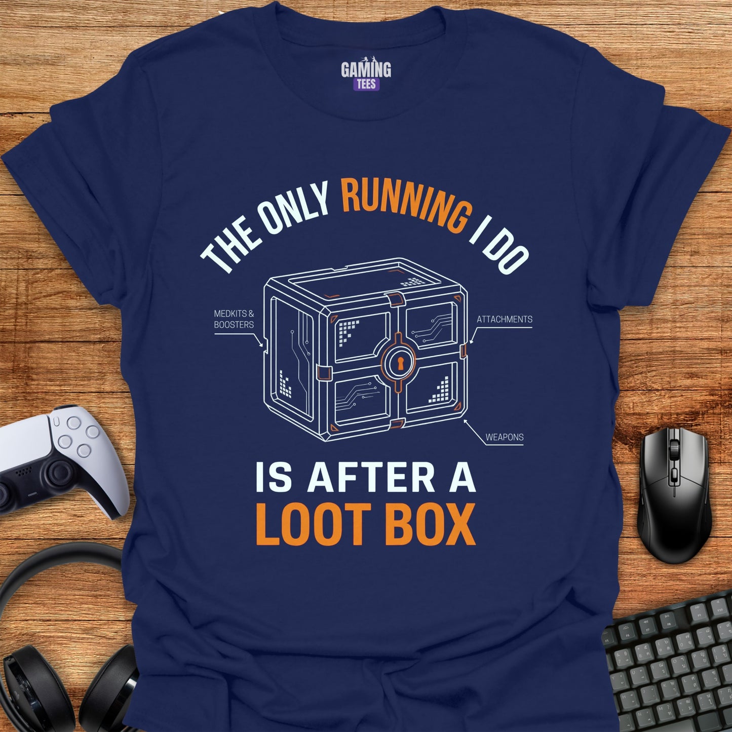 The Only Running I Do Is After A Loot Box