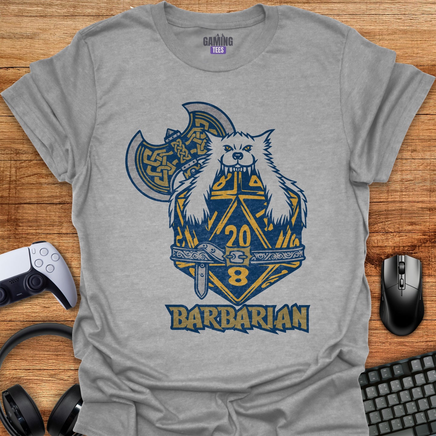 DnD Barbarian D20