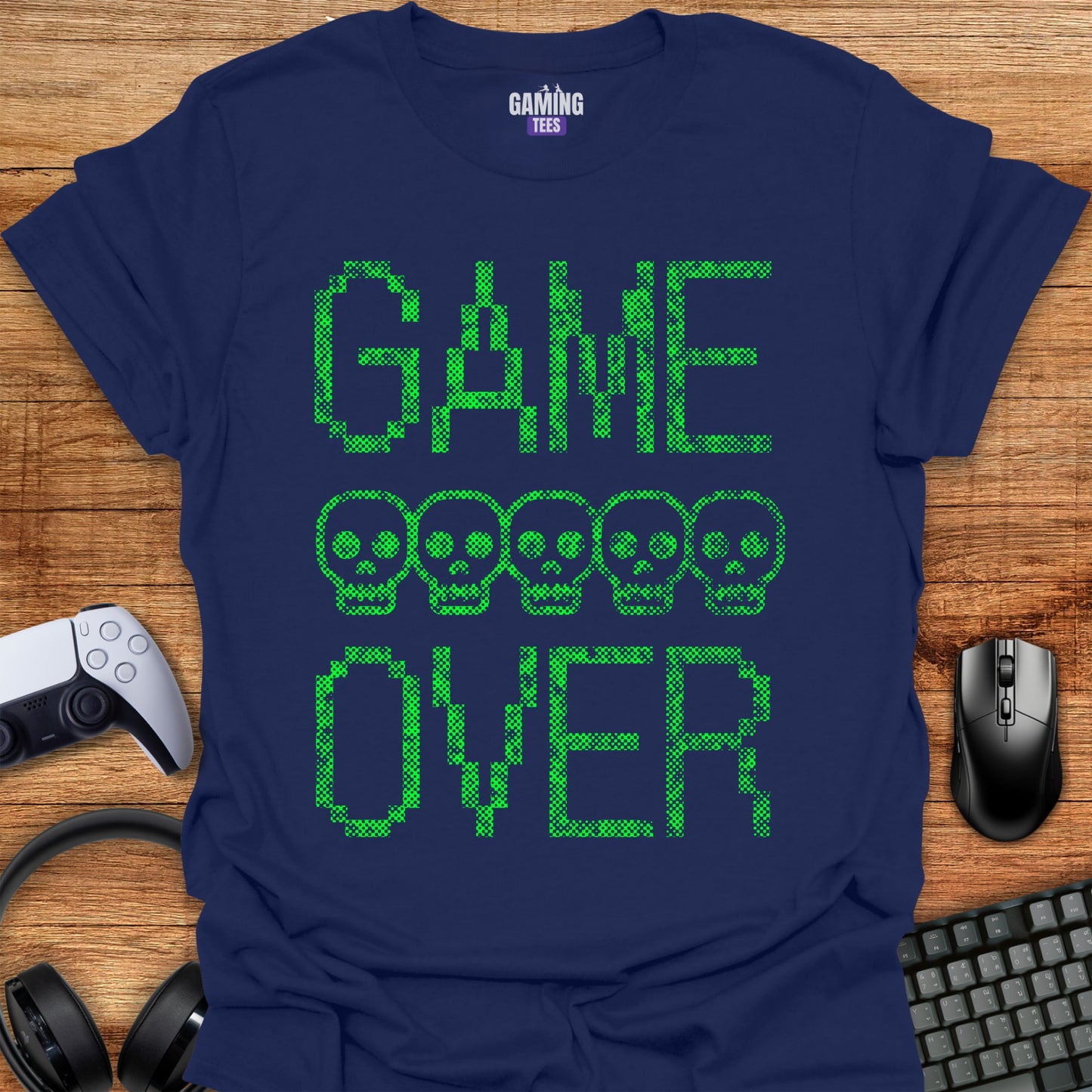 Retro Pixel Game Over