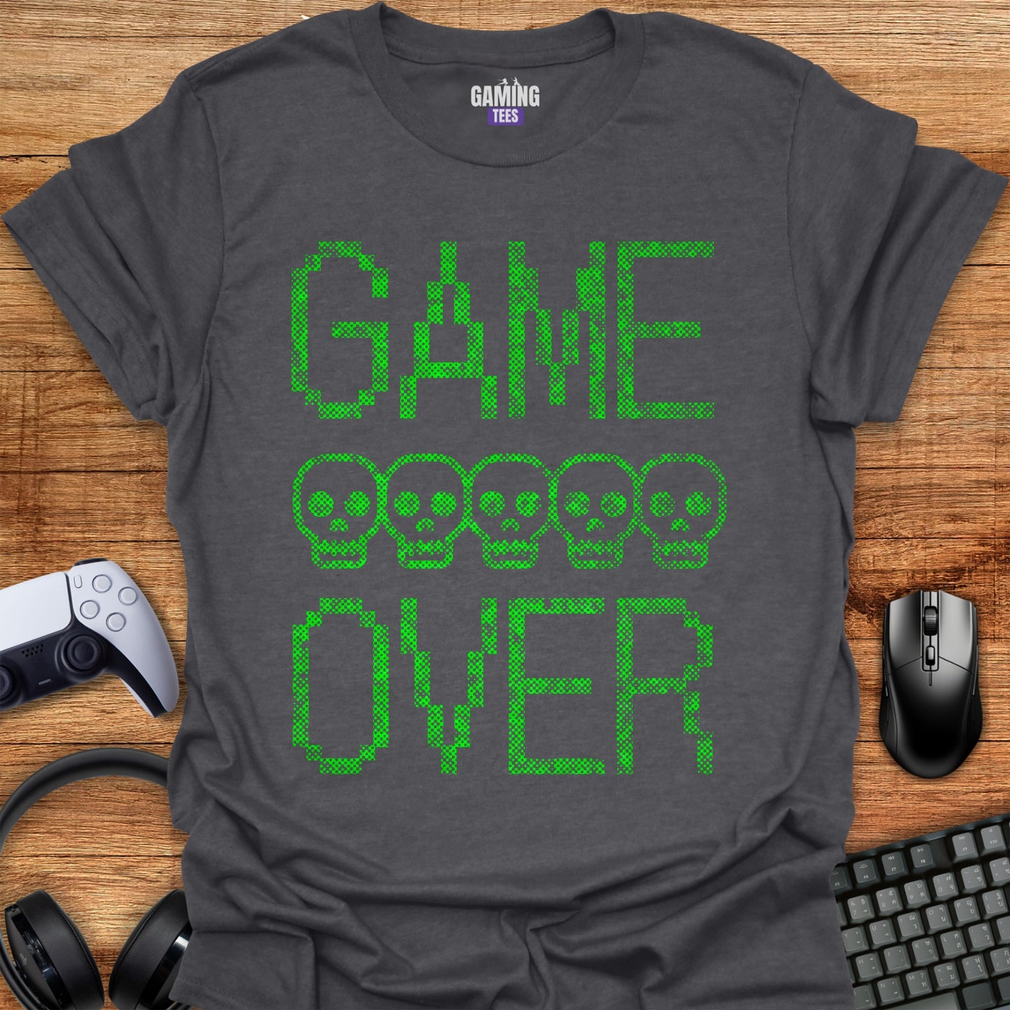 Retro Pixel Game Over
