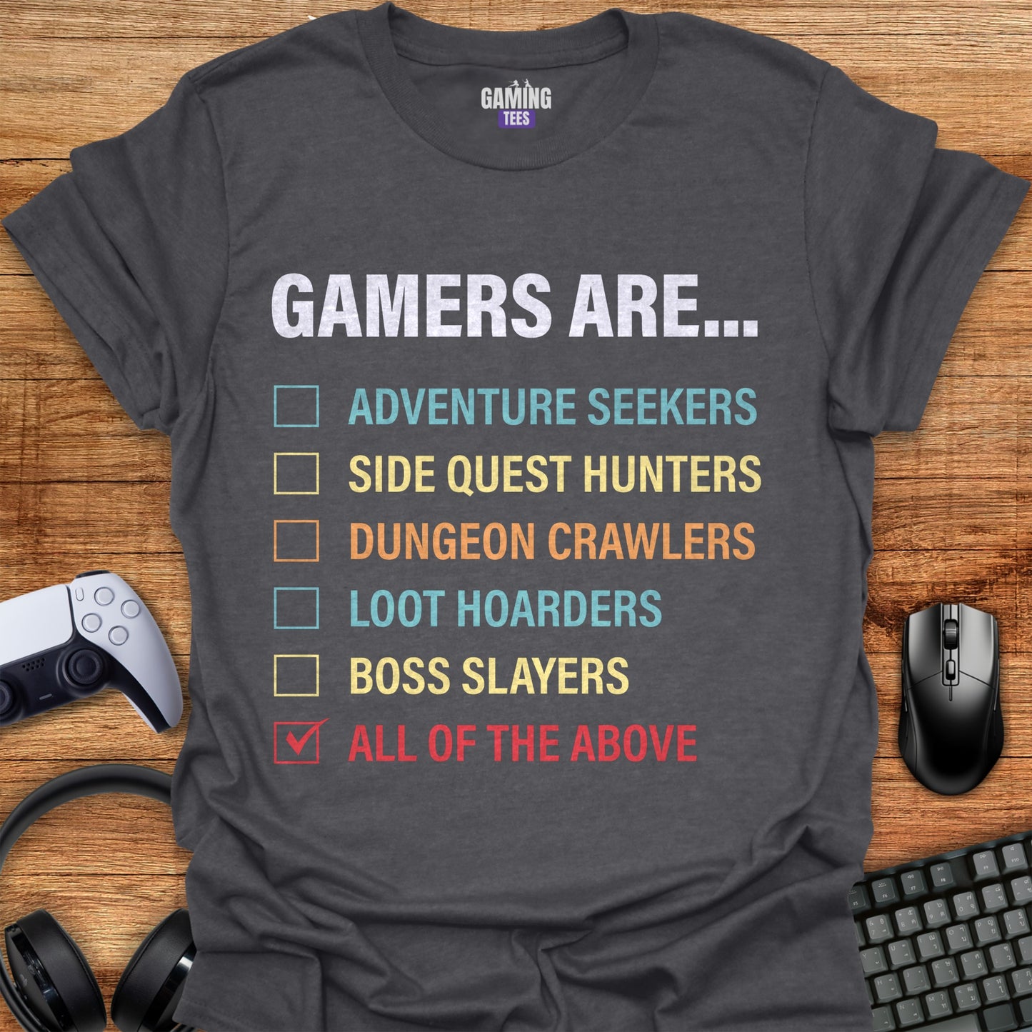 Gamers Are Checklist