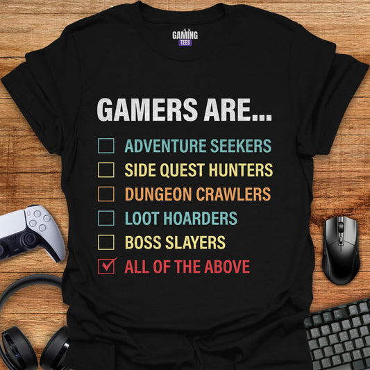 Gamers Are Checklist