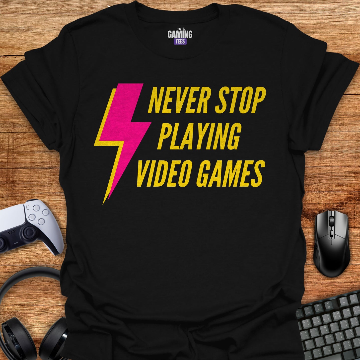Never Stop Playing Video Games