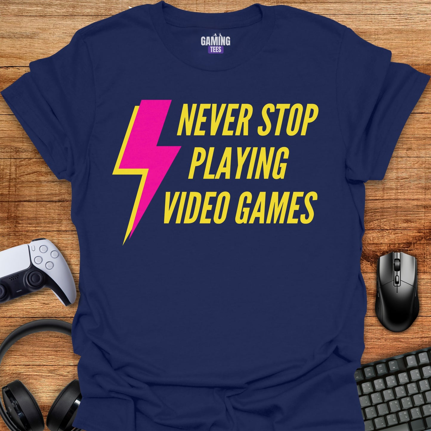 Never Stop Playing Video Games