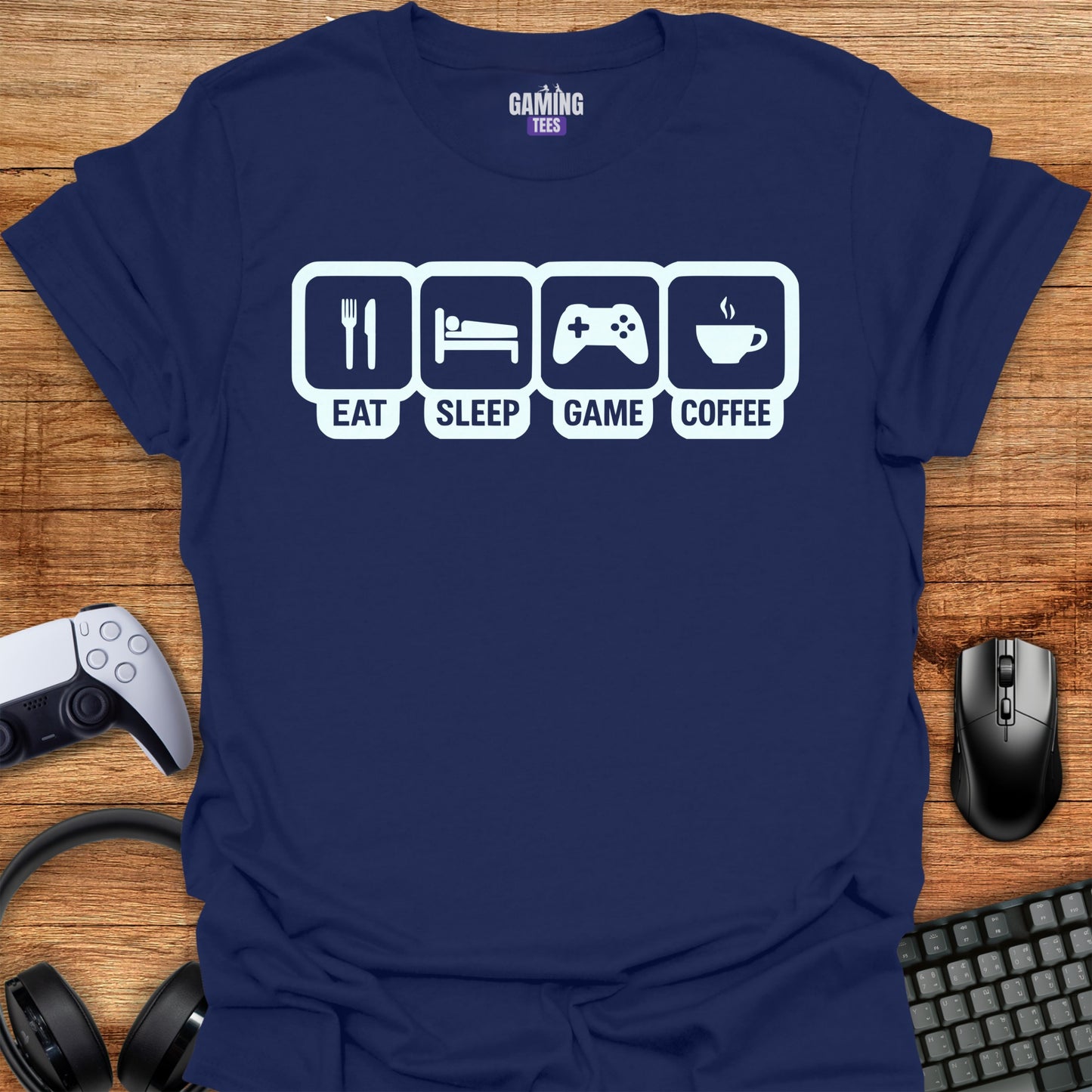 Eat Sleep Game Coffee