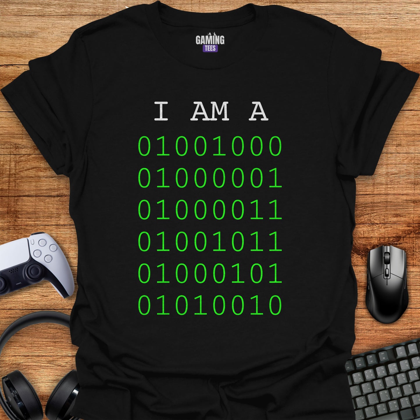 I am zeros and ones