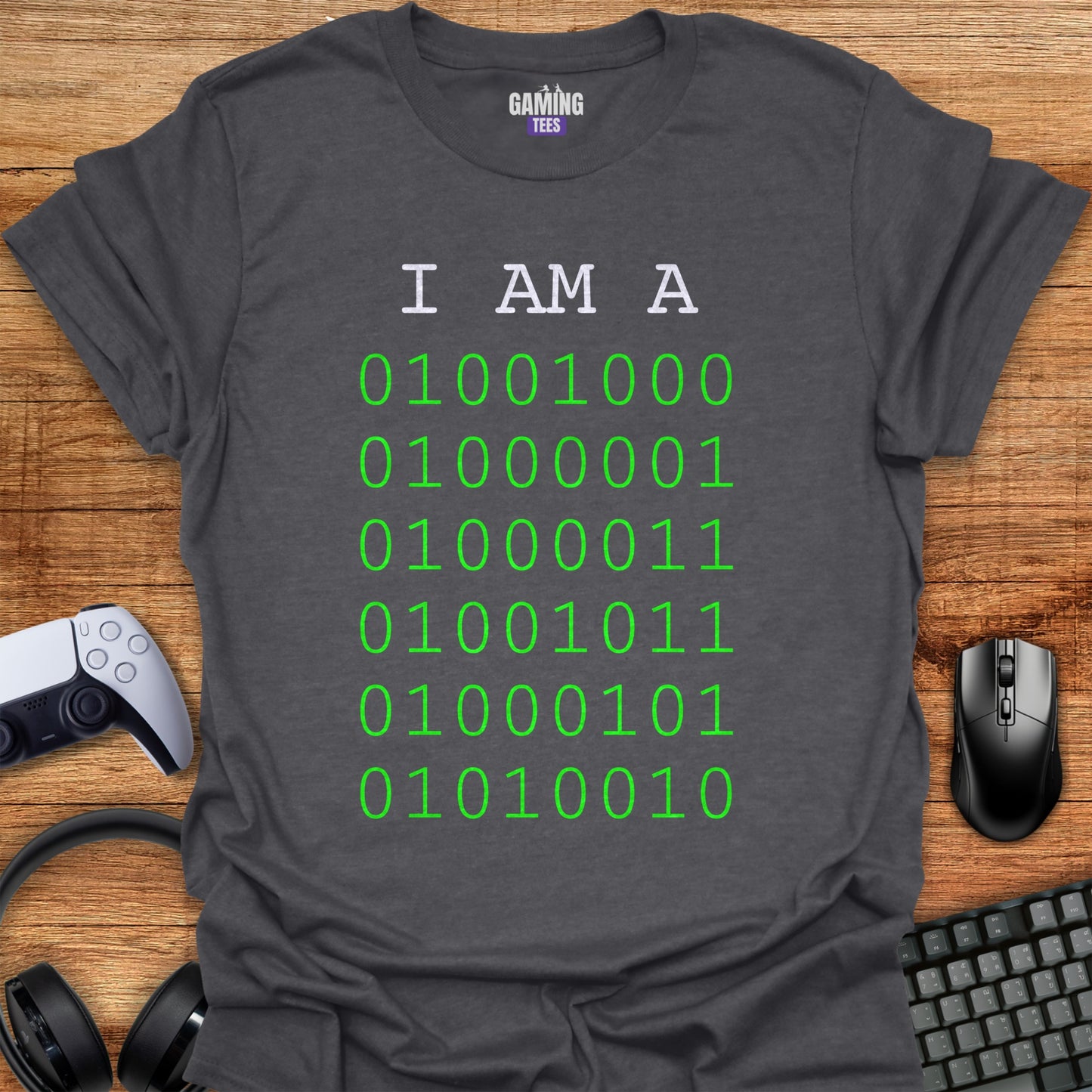 I am zeros and ones