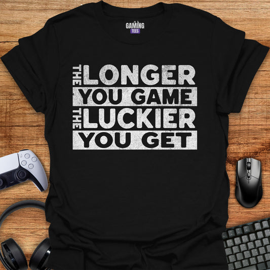 The Longer you game the luckier you get