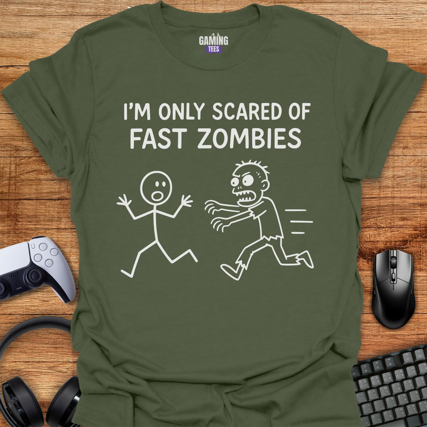 I'm only scared of fast zombies